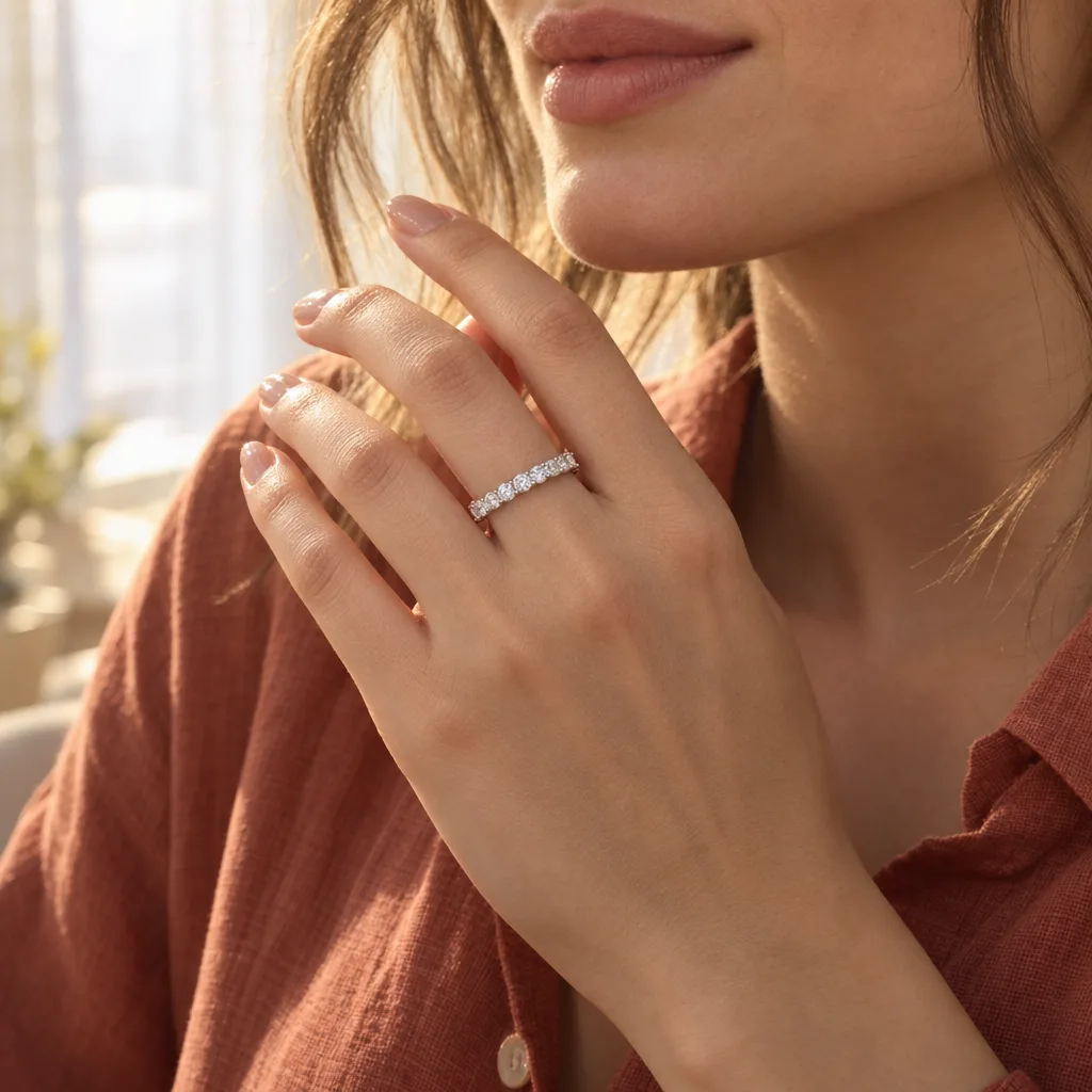 14 Ayar 0,80 ct Pırlantalı Yüzük