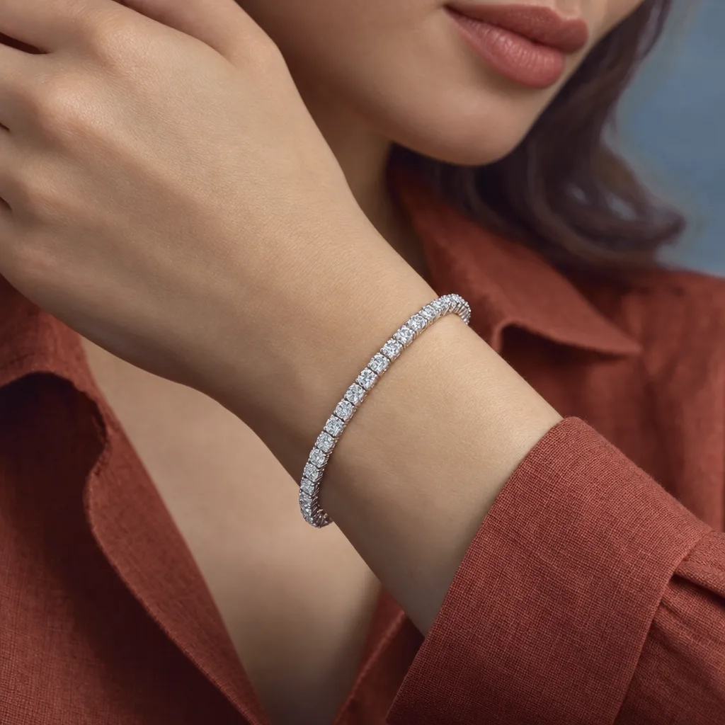 14 Ayar Pırlanta Bileklik 0,46 ct