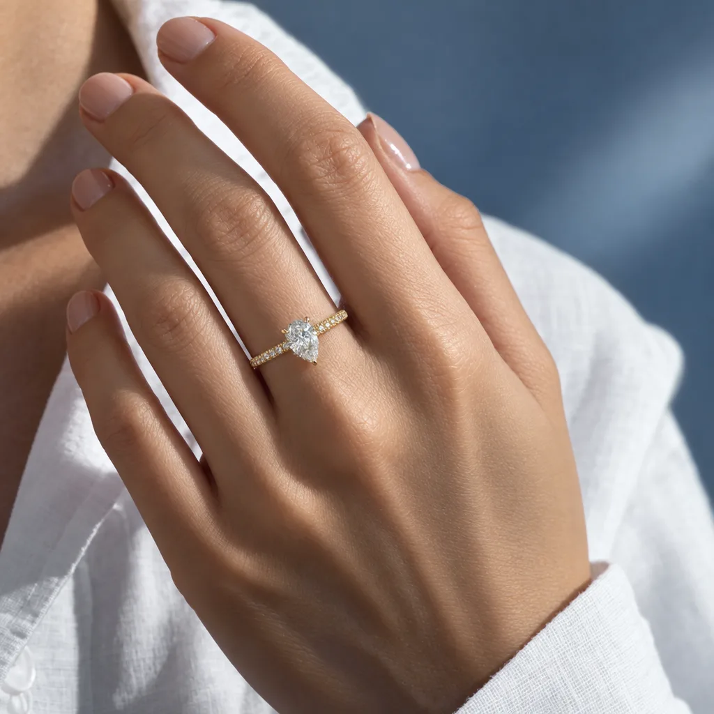 14 Ayar 0,52 ct Pırlanta Yüzük
