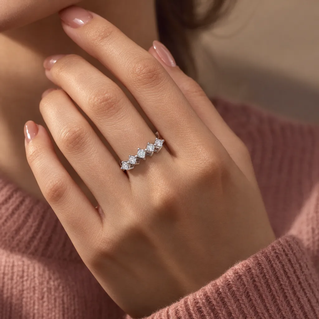 BESTAS 18 Ayar 0,50 ct Pırlanta Yüzük