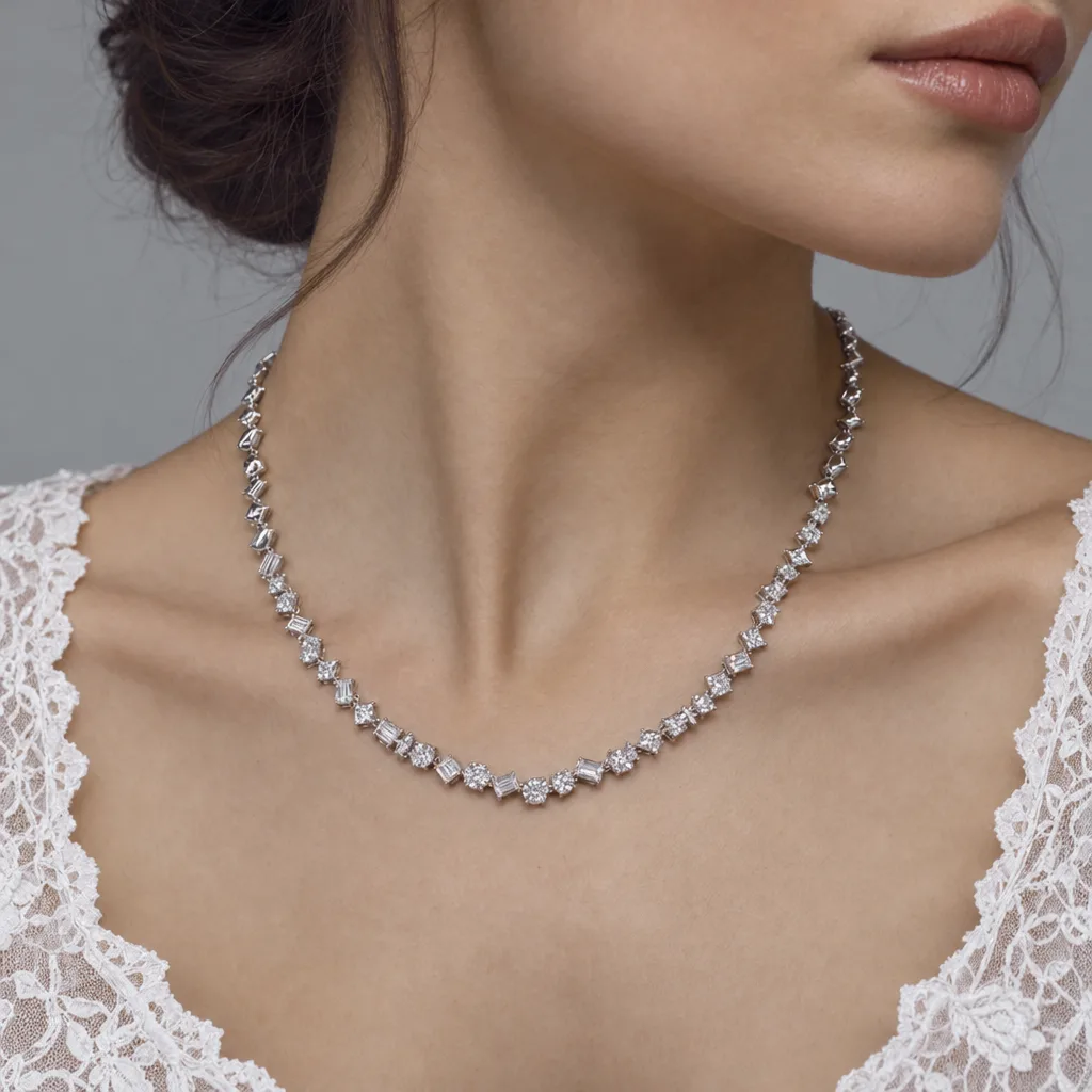 14 Ayar 13,28 ct Pırlanta Kolye