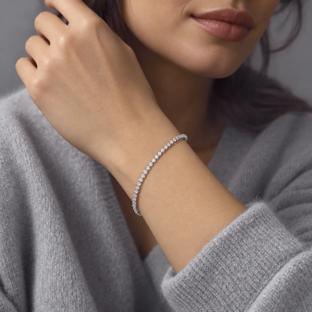 14 Ayar 1,08 ct Pırlanta Bileklik