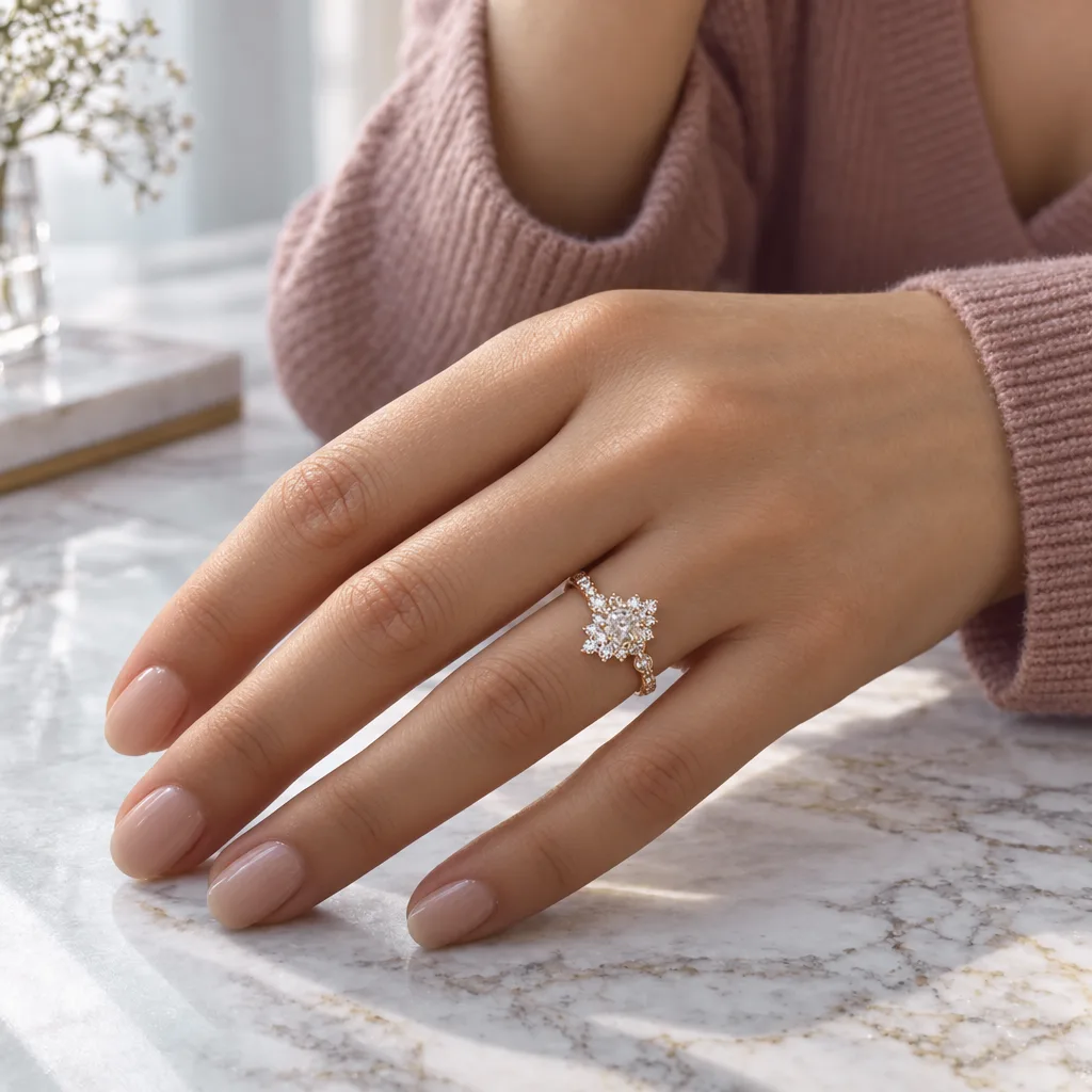14 Ayar 0,67 ct Pırlanta Yüzük
