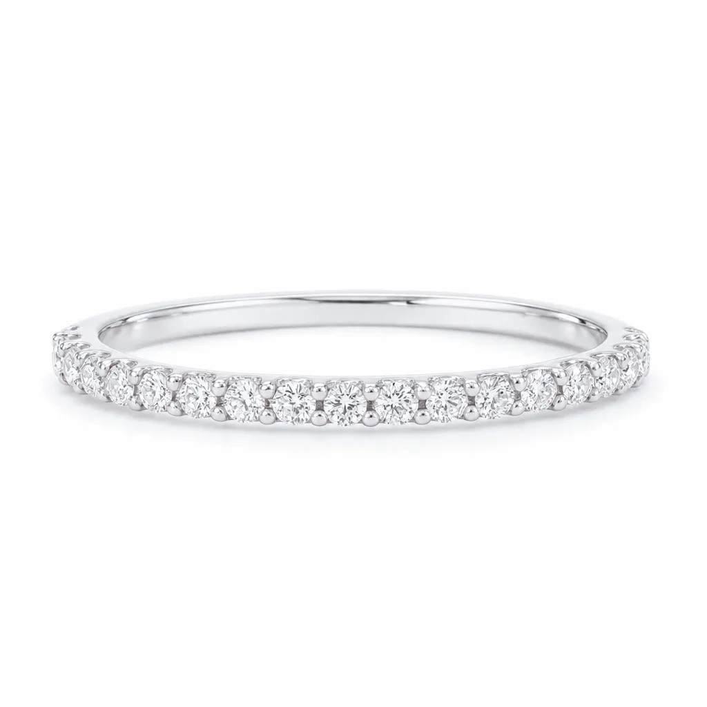 14 Ayar 0,99 ct Pırlanta Sıra Yüzük