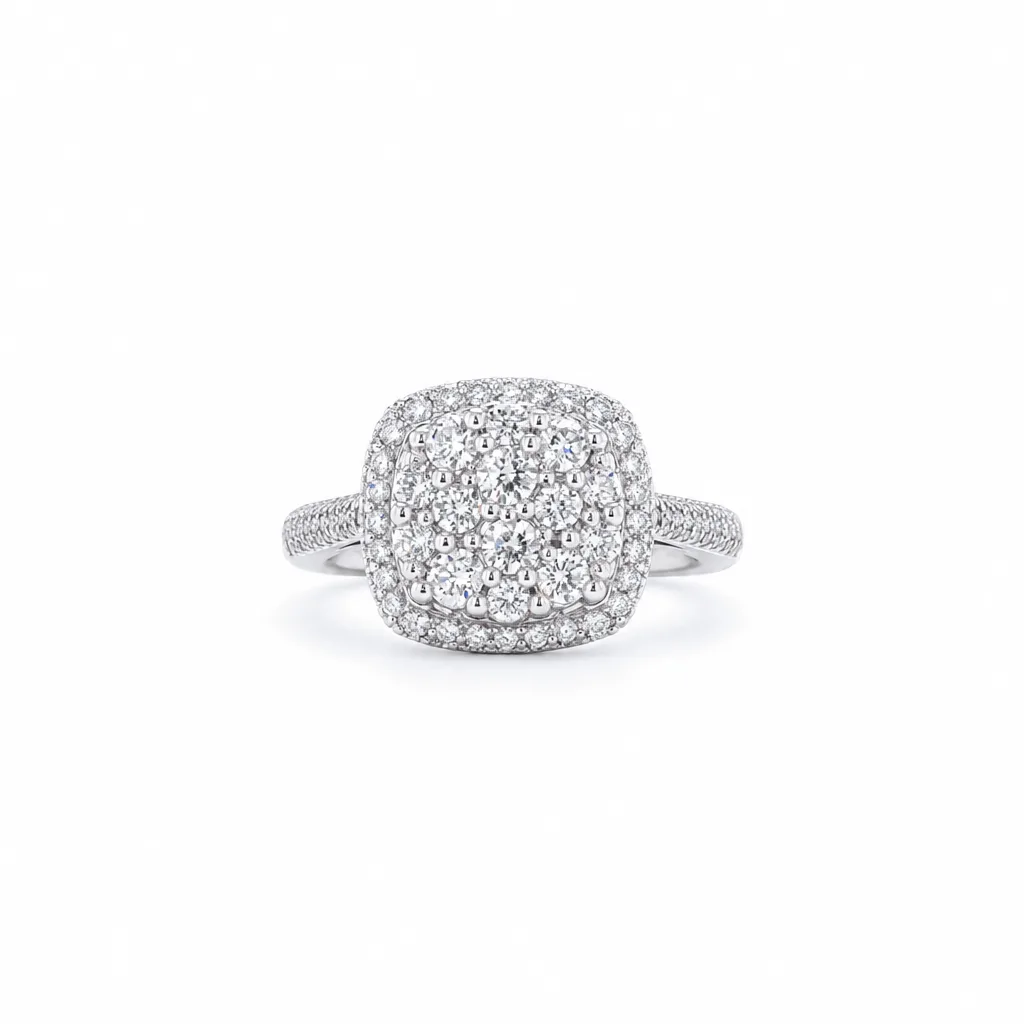 14 Ayar 1,10 ct Pırlantalı Yüzük