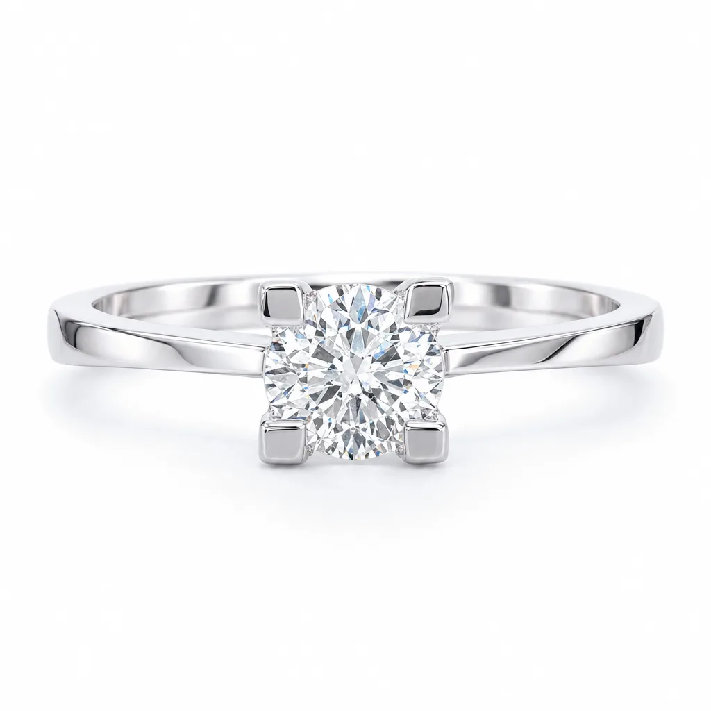 0,72 ct F SI Pırlantalı Yüzük
