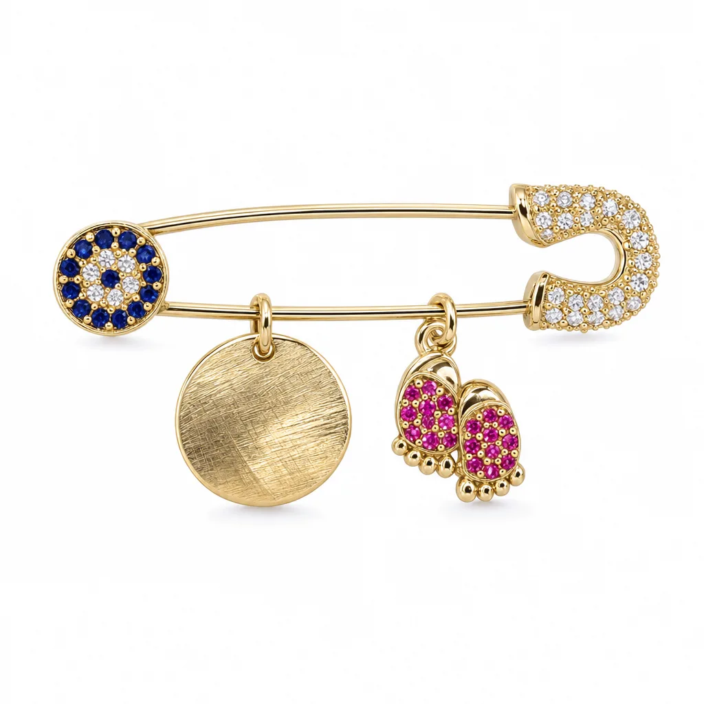 585 Ayar Çocuk Yaka İğnesi